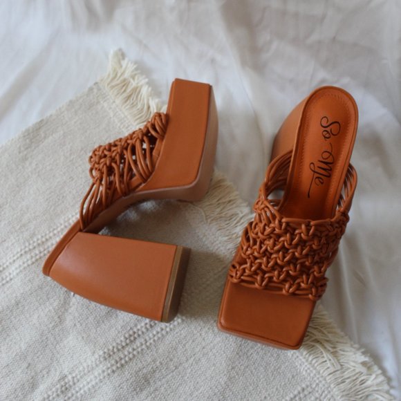 🆕The Kenzi // Camel chunky platform Mule - Picture 8 of 10